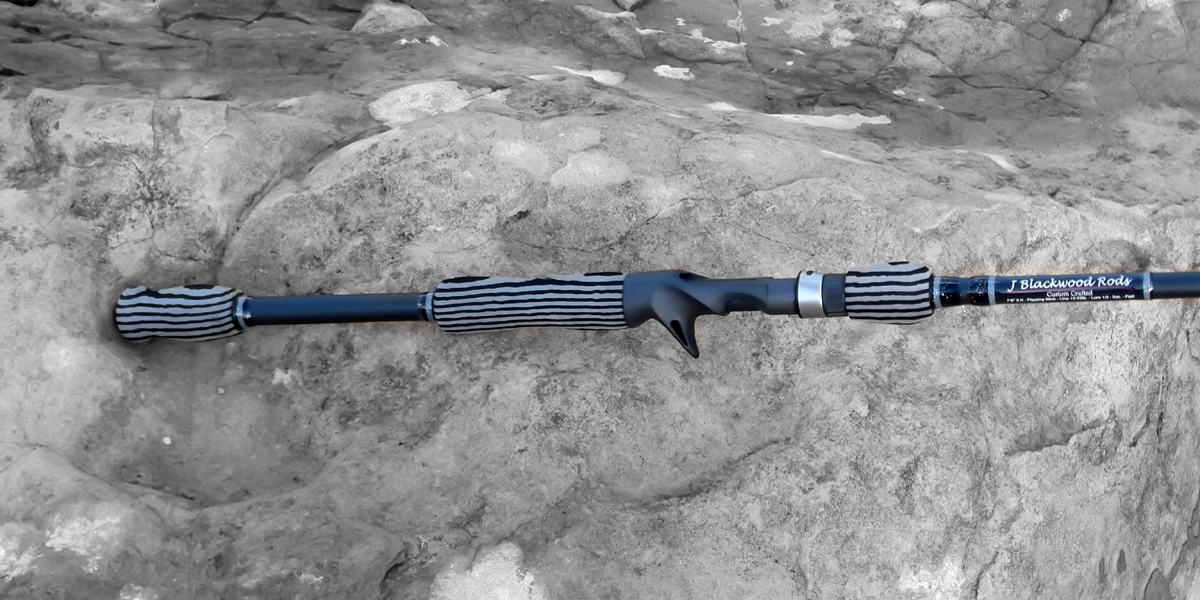 A Full Grey Color Ready Rod Fishing Rod