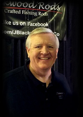 Jerry Blackwood on a Black Color Background